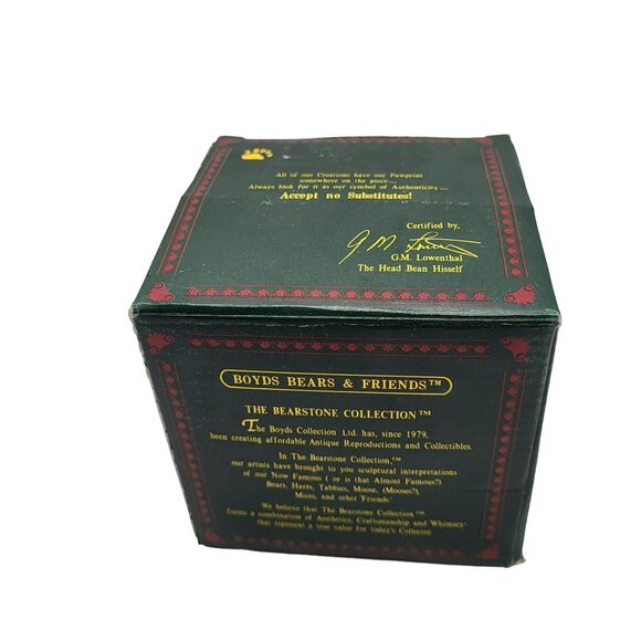 Boyds Bears & Friends 1993 Christian By The Sea #2012 Sailboat Sailor With Box - Picture 13 of 14